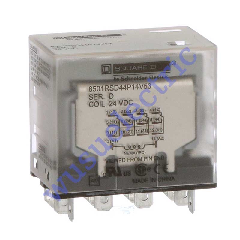 Schneider 8501RSD44P14V53 Plug in relay