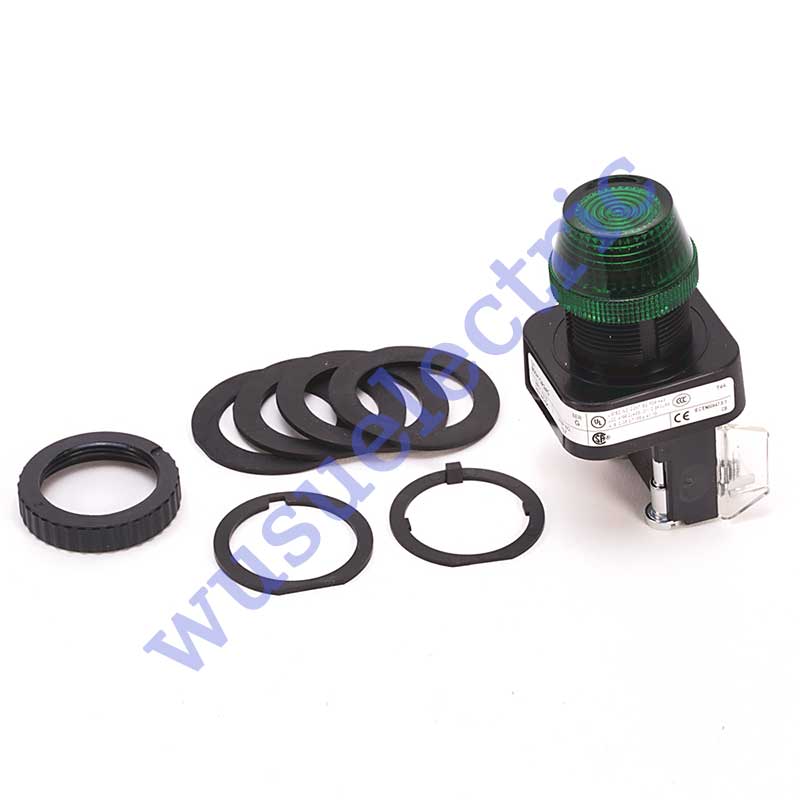 Allen Bradley 800H-QR24G 30mm Pilot Light