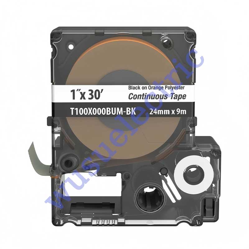 Panduit T100X000BUM-BK Black Standard Continuous Label